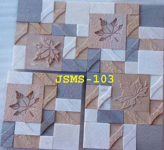 Latest Popular New Design Stone Mosaic Tiles For Interior Wall